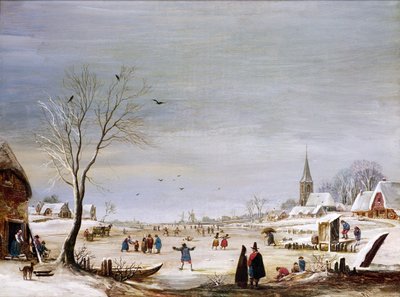 Winterlandschaft von Aert van der Neer